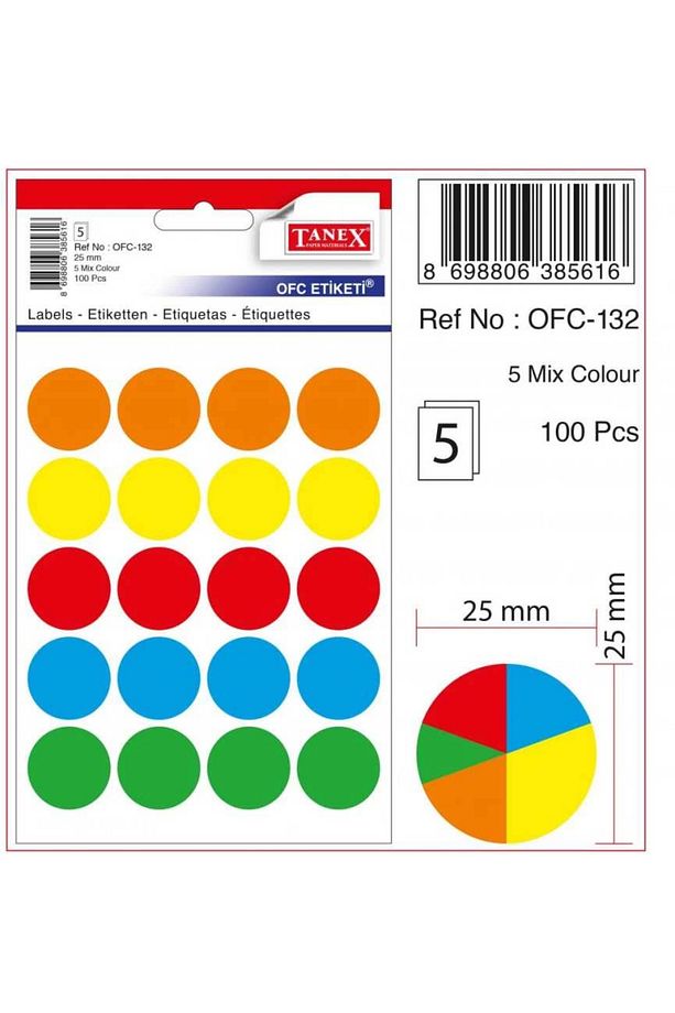 Ofc-132 Etiket 25mm - 1