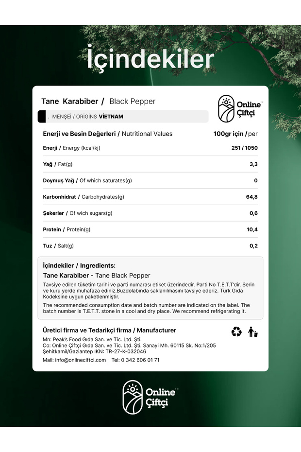 Karabiber Tane 50gr - 4