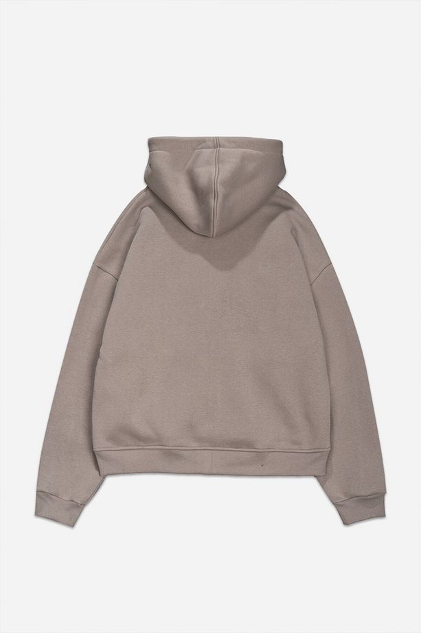 Essentials Archive Taş Zip Erkek Ceket Hoodie - 5
