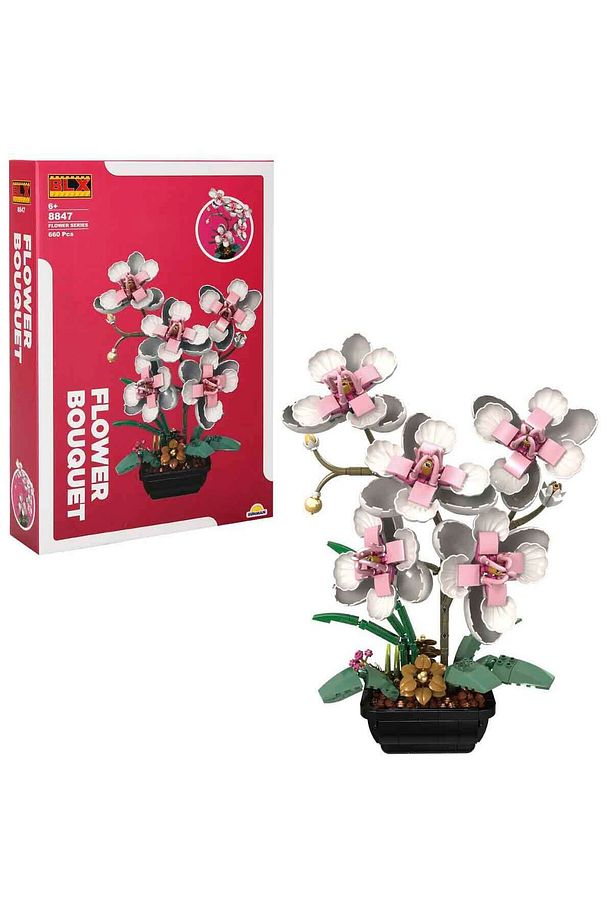 BLX Flower Set Orkide 660 Parça Blok Yapım Seti - 3
