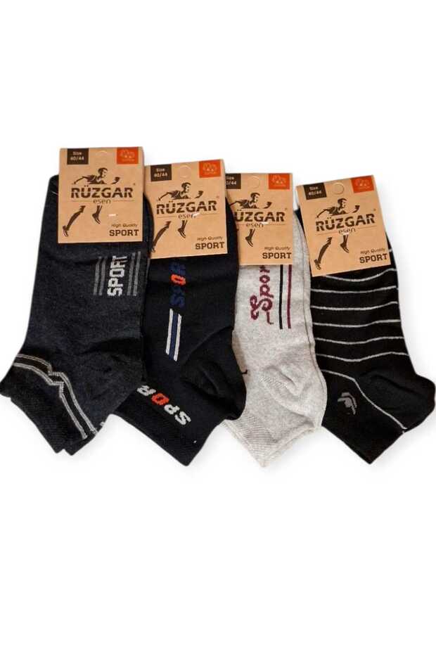 6 Pairs Women Men Unisex Black Booties Socks Ankle Length 6 Pieces