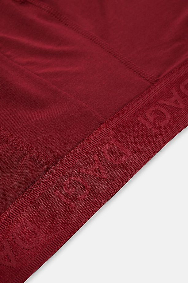 Gri-Gül Kurusu-Mürdüm 3'lü Düz Micro Modal Boxer - 4