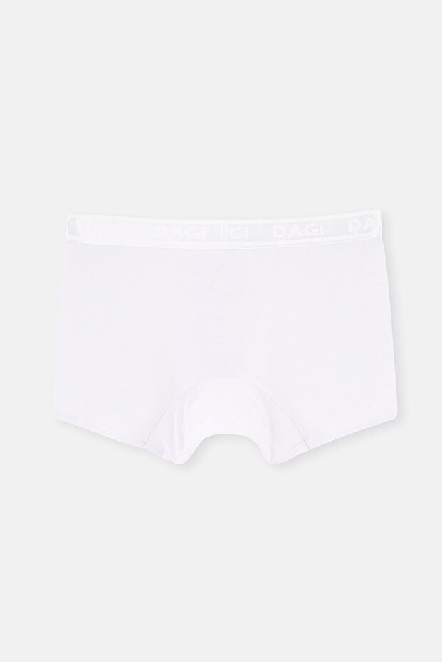 Beyaz Basic Micro Modal 3'lü Boxer - 3