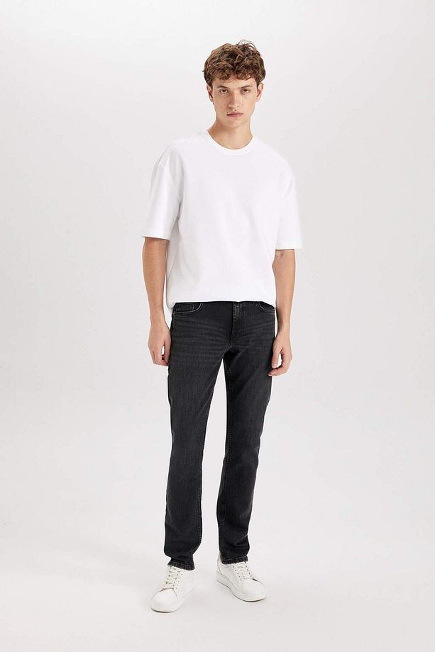 Pedro Slim Fit Dar Kalıp Normal Bel Dar Paça Jean Pantolon C5742AX24AU - 2
