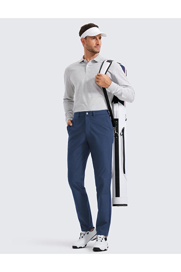 Men's Quality Flexible Suitable for Every Environment Stylish and Comfortable Fabric Trousers