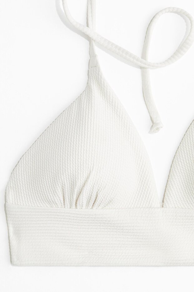 Dolgulu Üçgen Bikini Üstü - 6