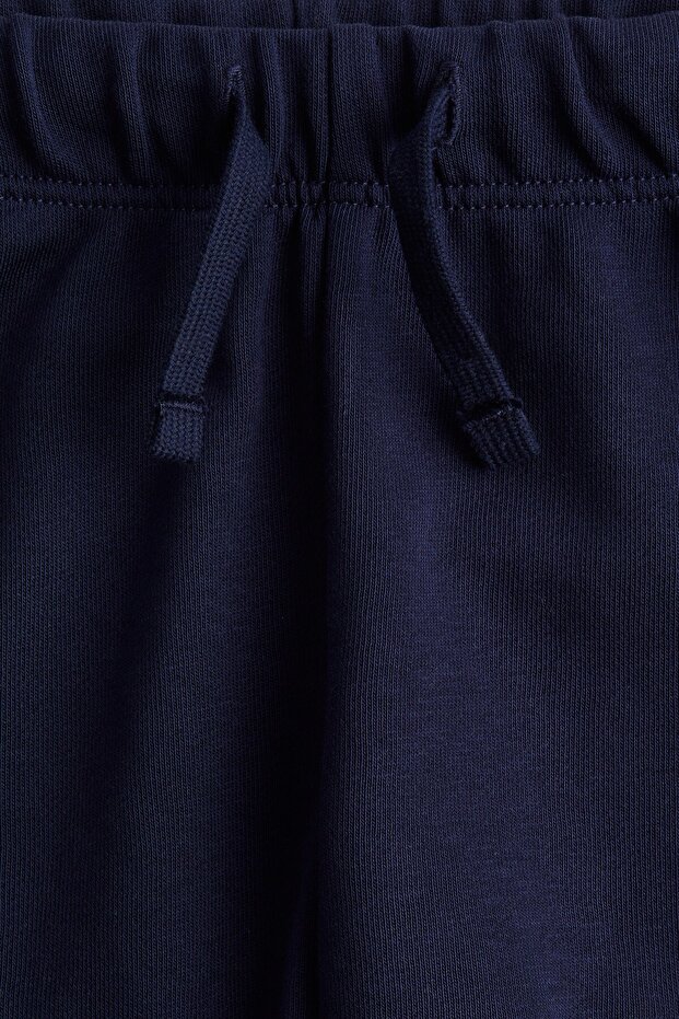 Baskılı Sweatshirt Şort - 5