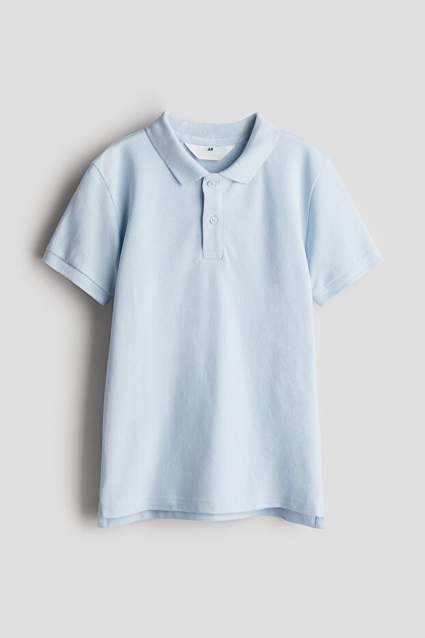 Pamuklu Pike Polo Tişört