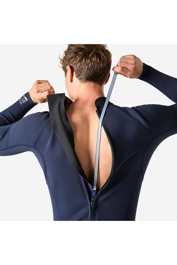 Olaian Erkek Neopren Wetsuit - 2/2 mm - Mavi - 100 - 4