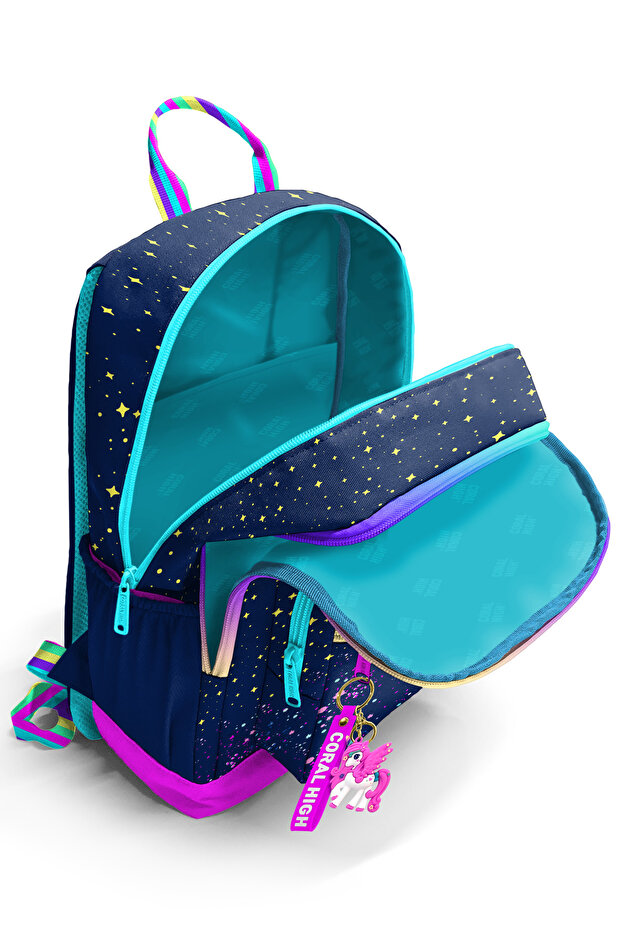 Multicolored School Backpack 23635 - 8
