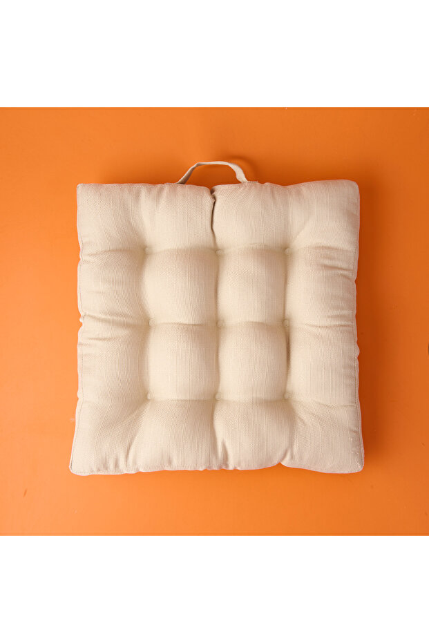 Soft Traum Sandalye Minderi - Bej - 45x45 cm - 3