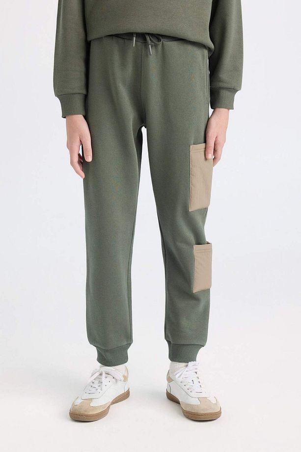 Erkek Çocuk Beli Lastikli Jogger Eşofman Altı D5818A824WN - 8
