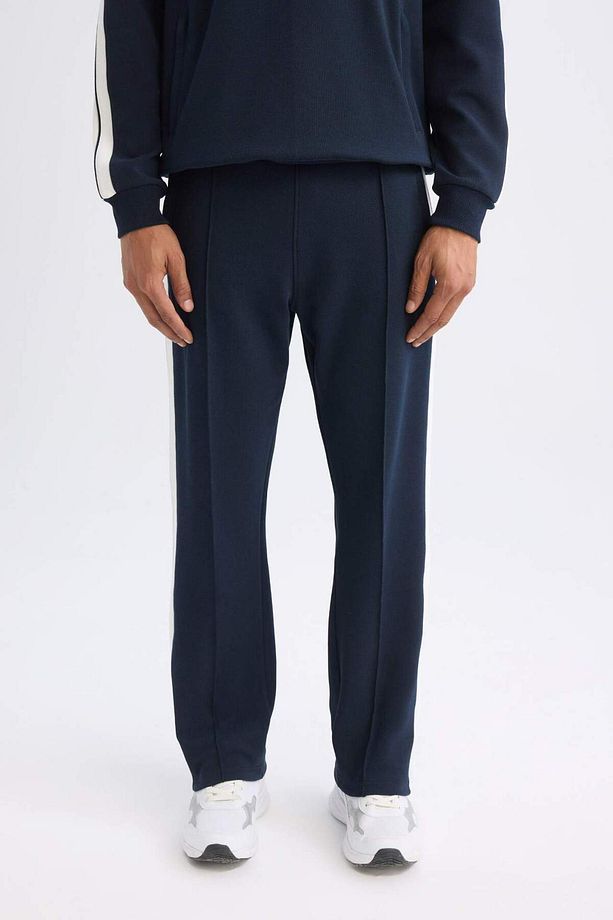 DeFactoFit Sporcu Jogger Eşofman Altı Standart Fit Standart Paça Beli Lastikli Cepli D1957AX24AU - 1