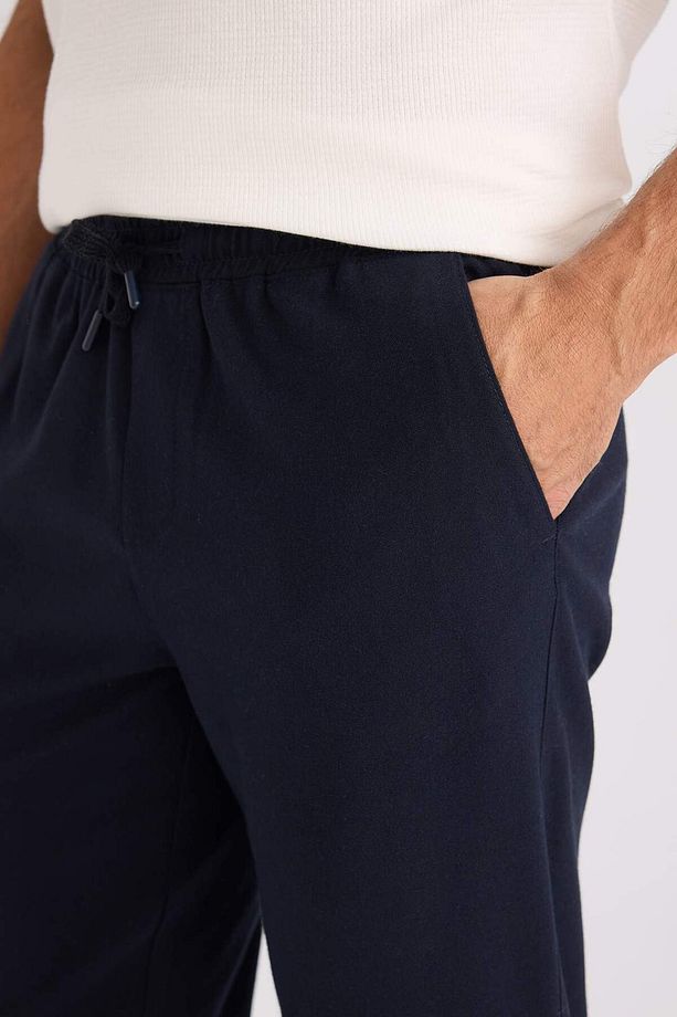 Jogger Basic Düz Paça Cepli Pantolon D8639AX24AU - 5