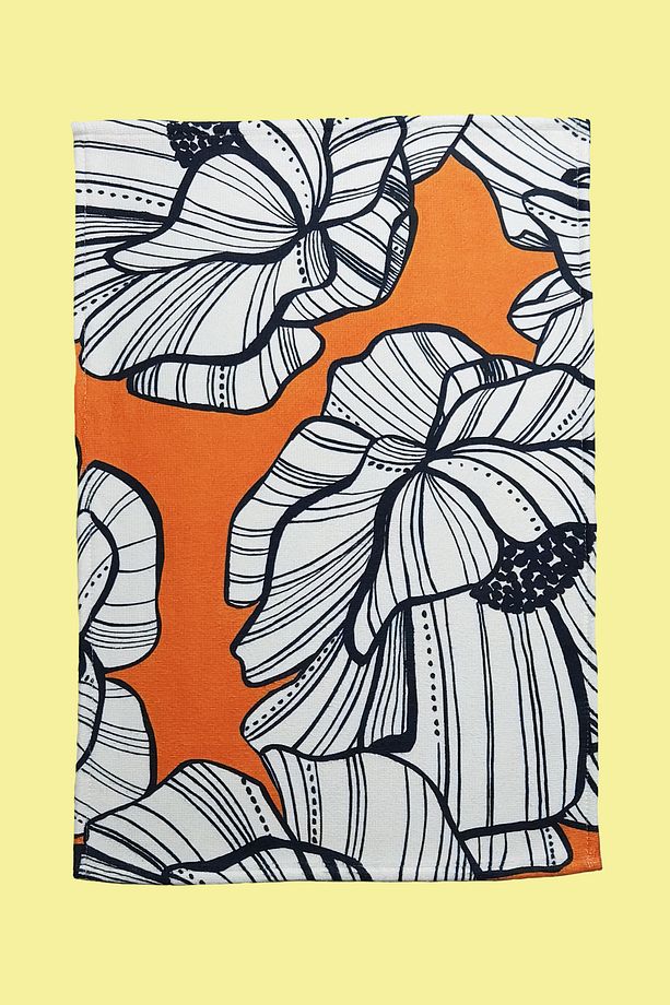 Flora 01 Series 35x50cm 3 Adet Pamuk Mutfak Fırın Havlusu - 4