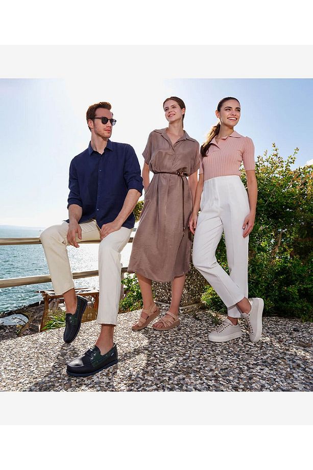 Kadın Açık Vizon Hakiki Deri Sneaker Ayakkabı 4Y2SA59056 - 2