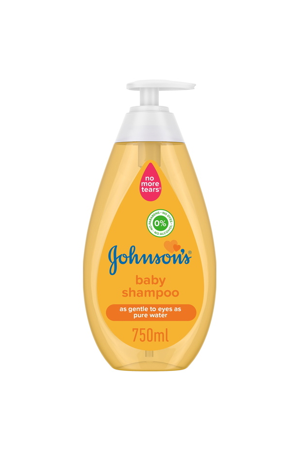 Johnson's Baby Shampoo 750 ml Gentle No More Tears® Formula for Soft, Clean & Healthy Baby Hair