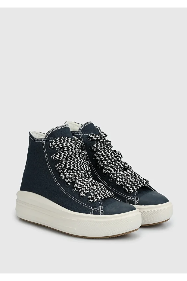 Chuck Taylor All Star Move HI Into The Void Lacivert Kadın Sneaker A10439C - 2