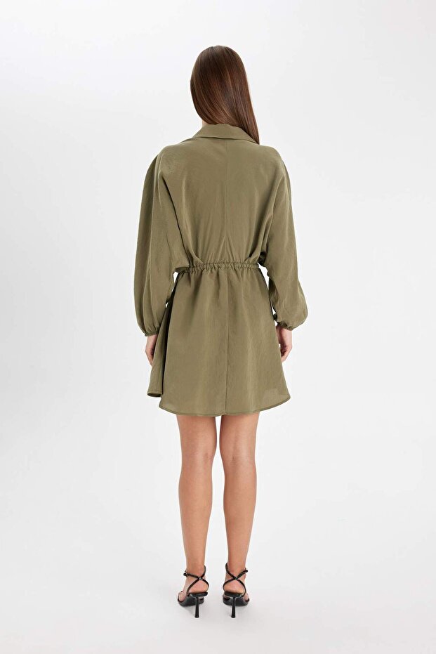 Kadın Elbise Haki - 5
