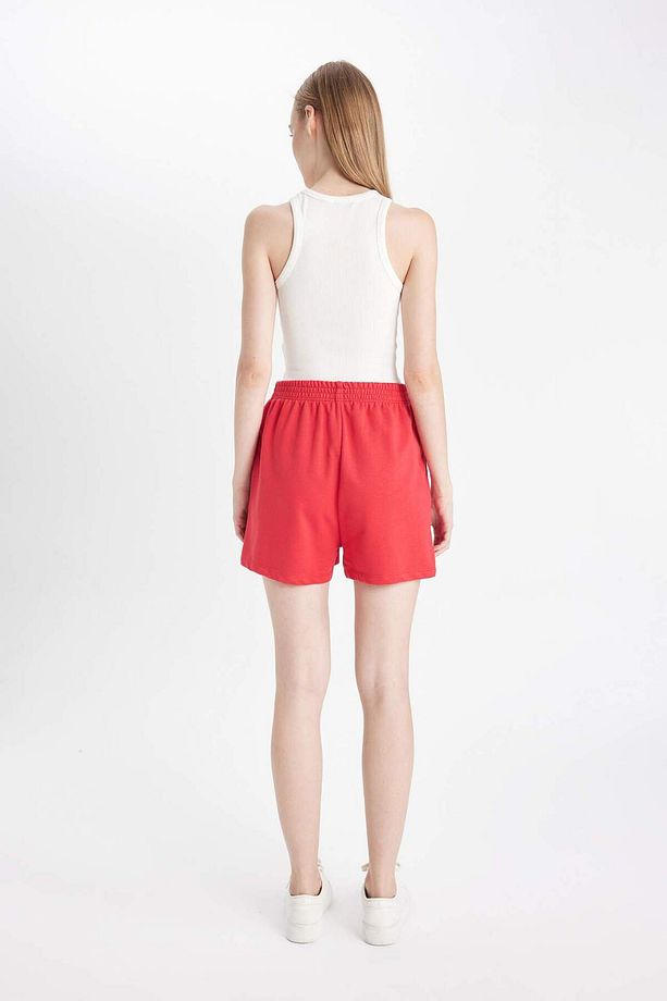 Regular Fit Beli Lastikli Basic Düz Şort Z5071AZ24SM - 6