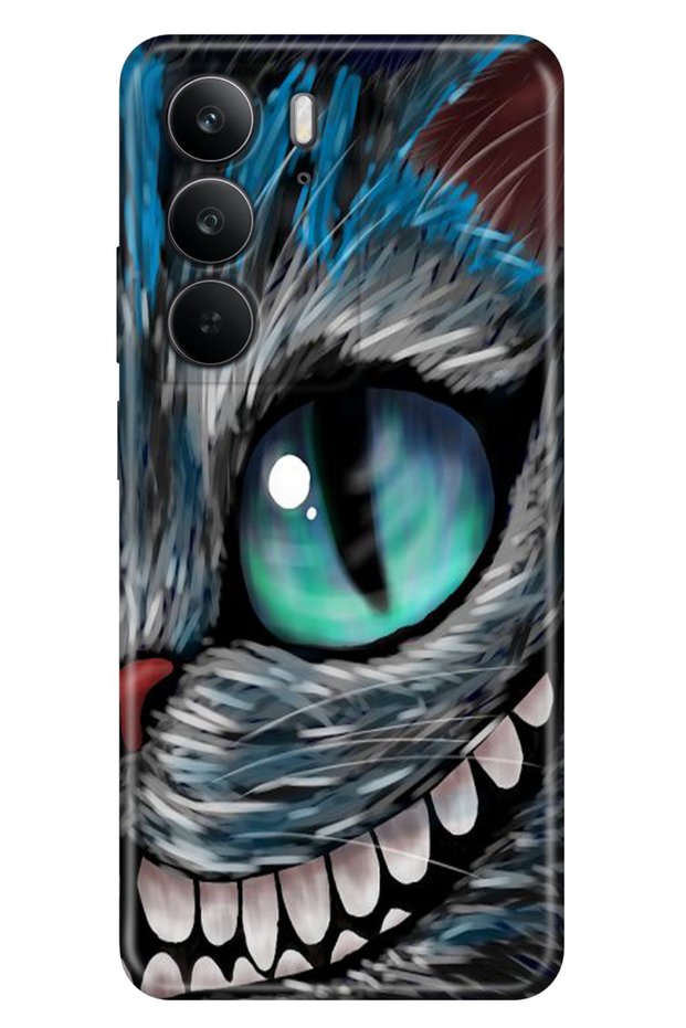 C75 (Rmx3941) Case Cover Colorful Silicone Printed Tpu Cheeky Cat