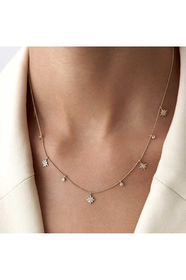 Bubble Kutup Yıldızı Kolye - 1