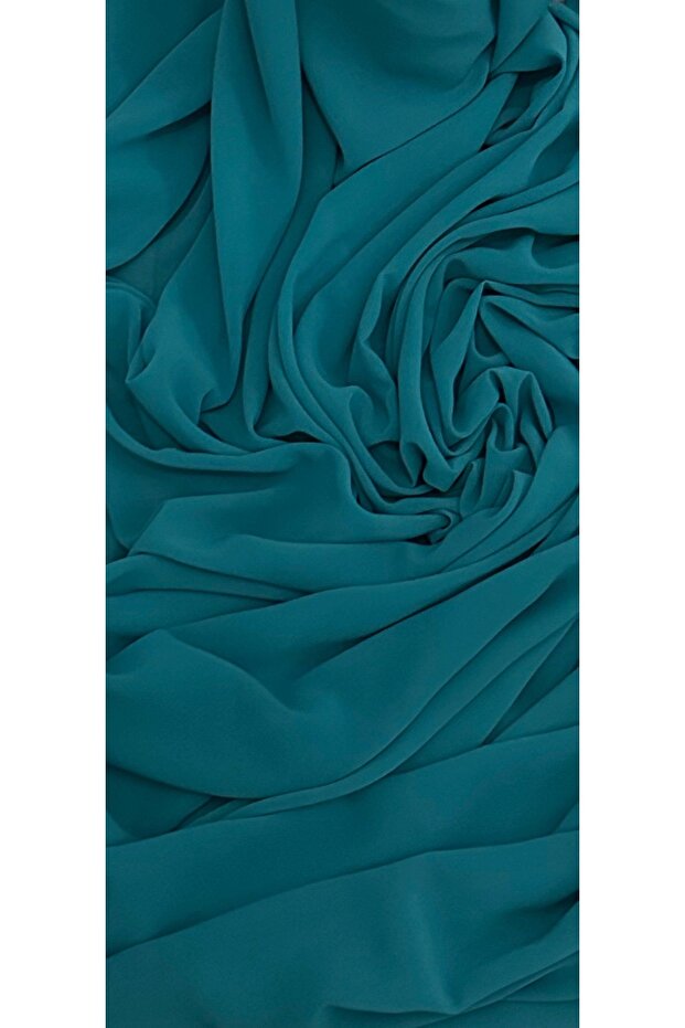 Şifon açık petrol - 1