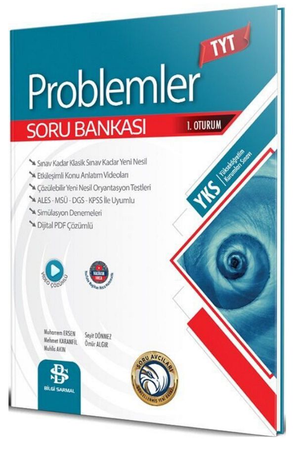 2026 Bilgi Sarmal TYT Problemler Soru Bankası 7x12 Deneme Hediyeli Yeni Nesil Güncel Set - 2