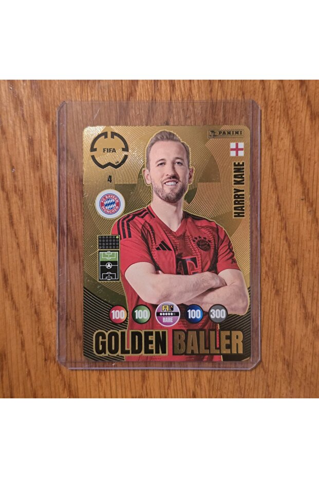 Club World Cup Harry Kane Golden Baller Game Card