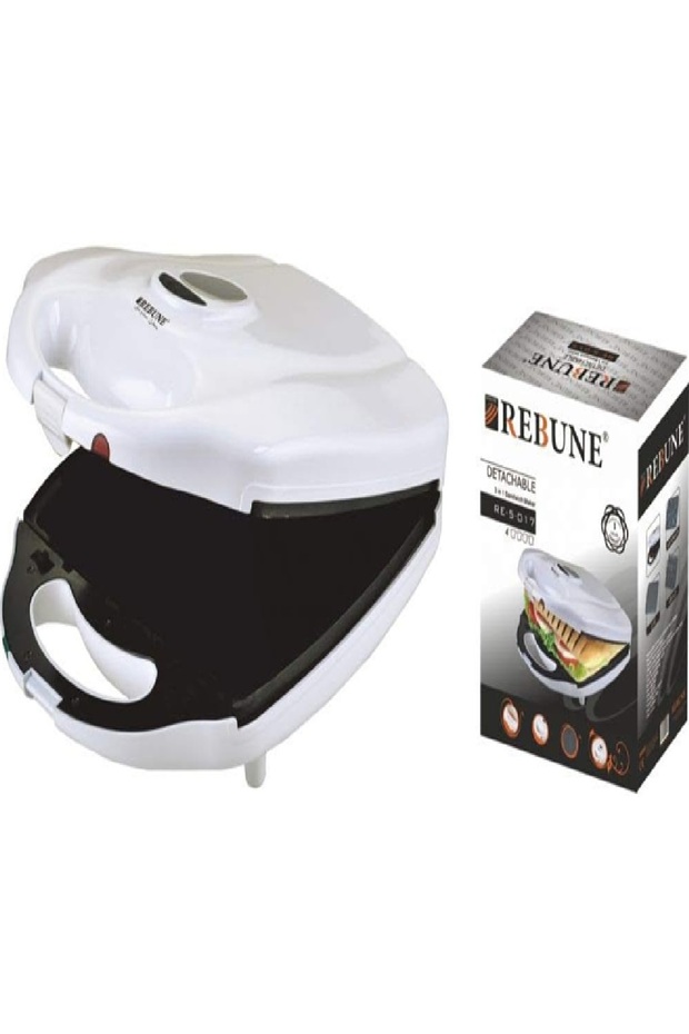 Ribon Sandwich Maker, White, RE-5-017