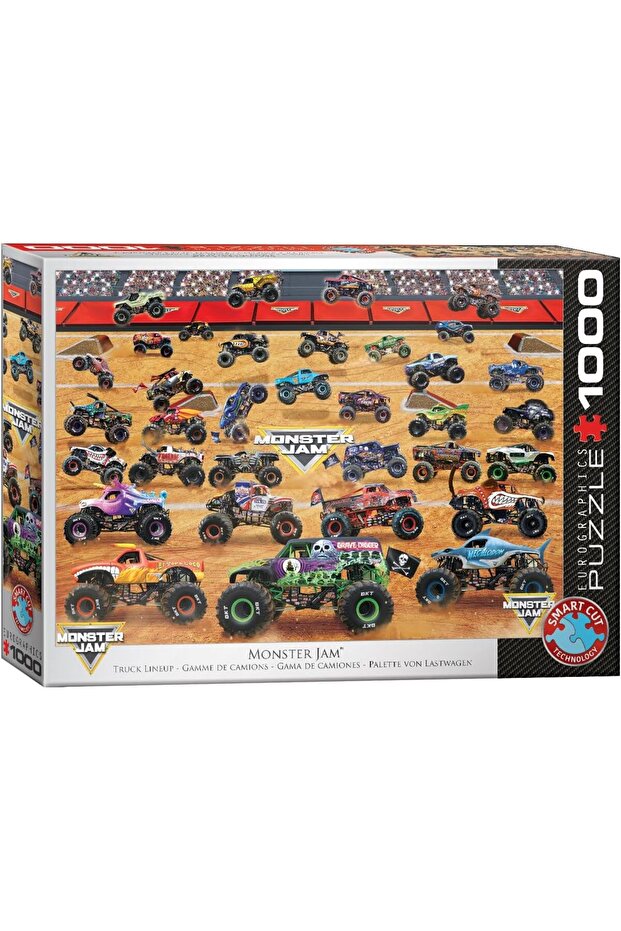 Puzzle 1000-Pcs Monster Jam Truck Lineup 6000-5944