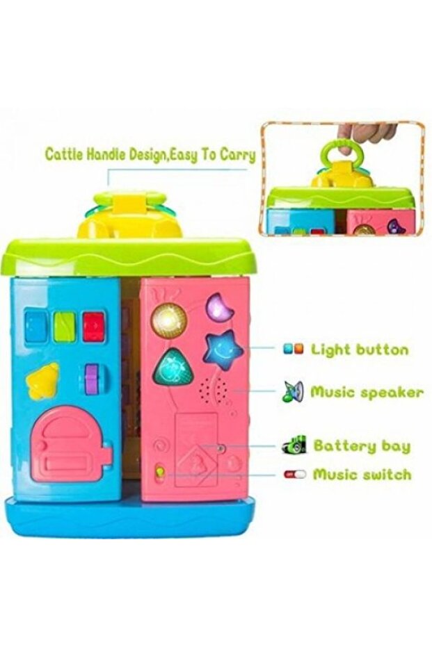 Jucărie educațională multifuncțională turn floare - 7