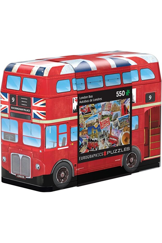 Puzzle In Tin 550-Pcs London Bus 8551-5779