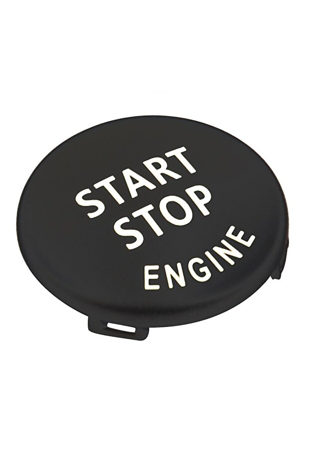 Start Stop Button Cover Compatible with BMW E60 E63 E70 E71 E82 E84 E90 E91 E92 E93, Black - 2