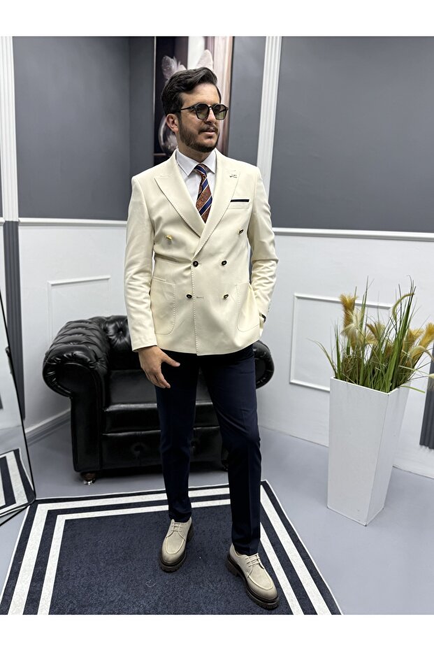 بدلة مزدوجة الصدر - 2