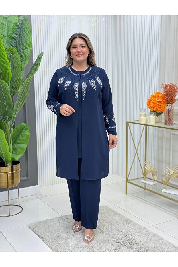 Stone Printed Tunic Set - 1