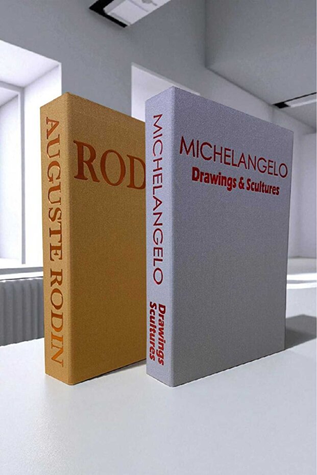 2-Piece Fabric Covered Book-Looking Decorative Box | Gift & Jewelry Box