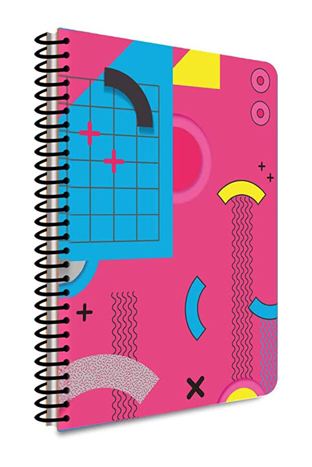 Pattern 120 Sheets A4 Lined Pp Cover Notebook - 1