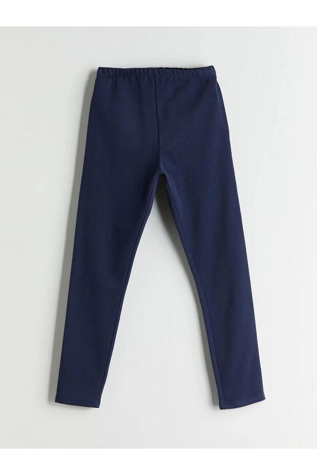 LCW Kids Leggings Basic للفتيات مع خصر مطاطي (W5)