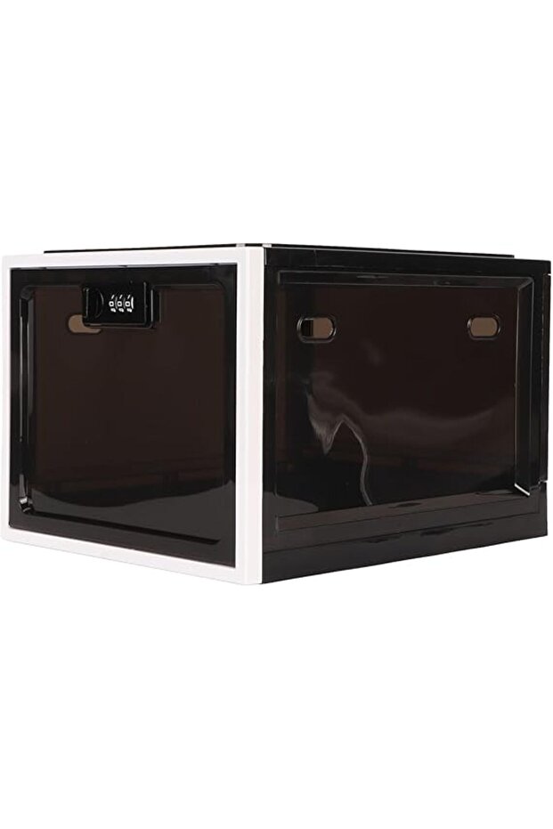 Timed Locking Container – Large Clear Lock Box with 3-Digit Code for Food, Medicine, Phones & More
