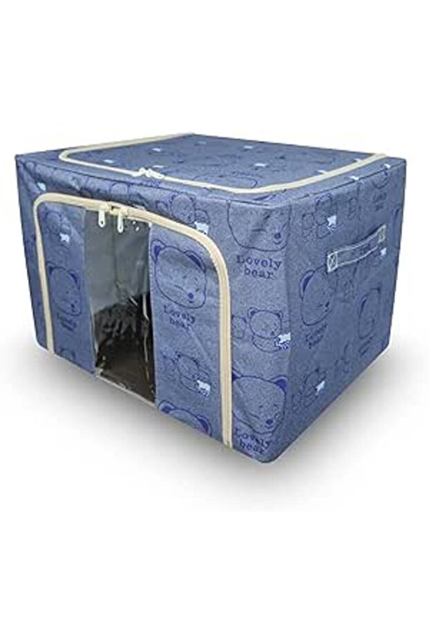 66L Laundry Basket Storage Box – 50×40×30cm for Versatile Home Organization