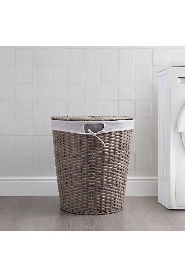 سلة تخزين مستديرة للغسيل - 1