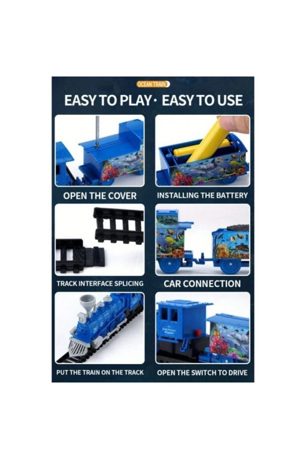 Circuit Cu Trenulet Electric Ocean Train - 3