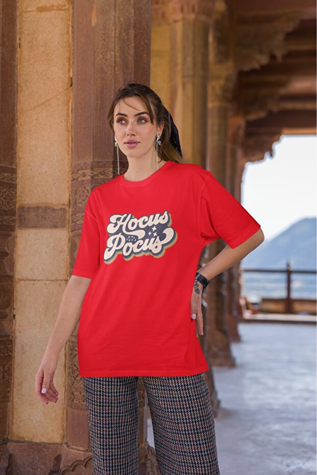 Men/Women H.P.1 Transfer Printed Round Neck Short Sleeve T-Shirt