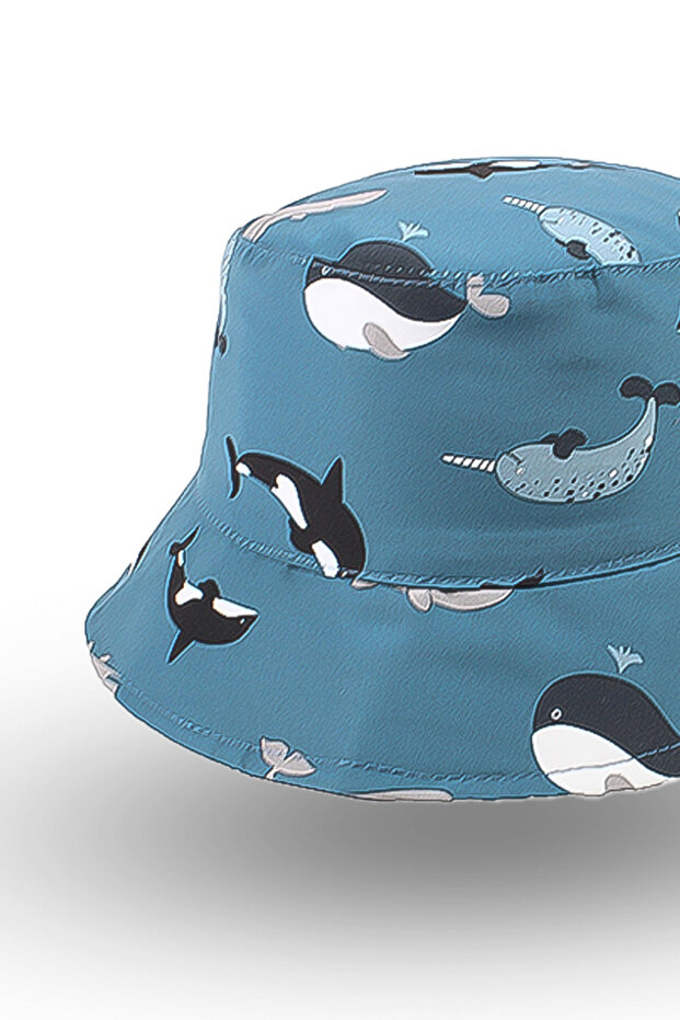 Palarie bucket hat copii marina - 2