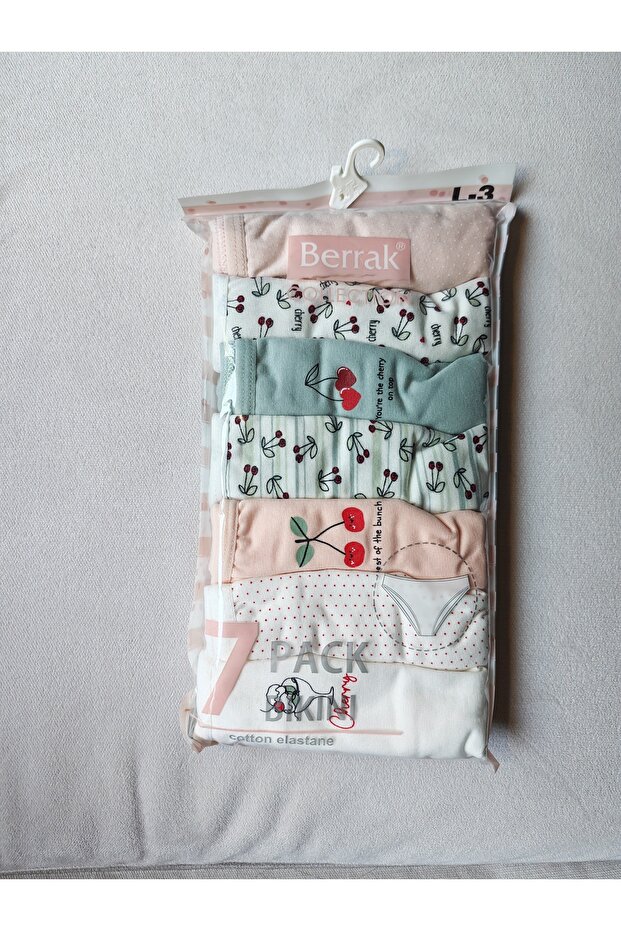 7 قطع من سراويل البيكيني (نمط الكرز) - 1