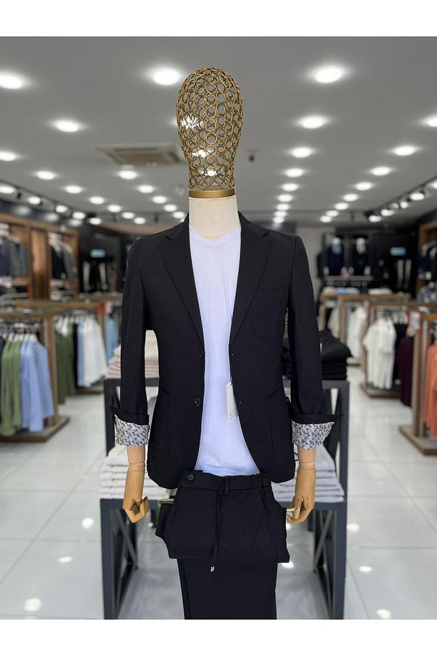 JOGGER TAKIM ELBİSE SİYAH - 1