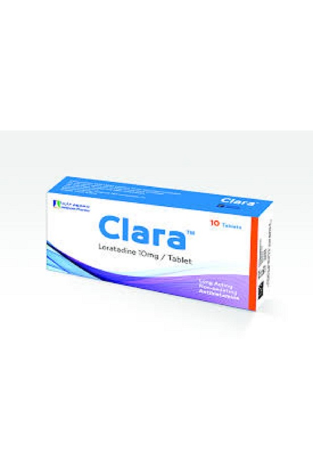 Clara 10mg/tablet (Loratadine) 10tablets كلارا 10 مجم 10 أقراص
