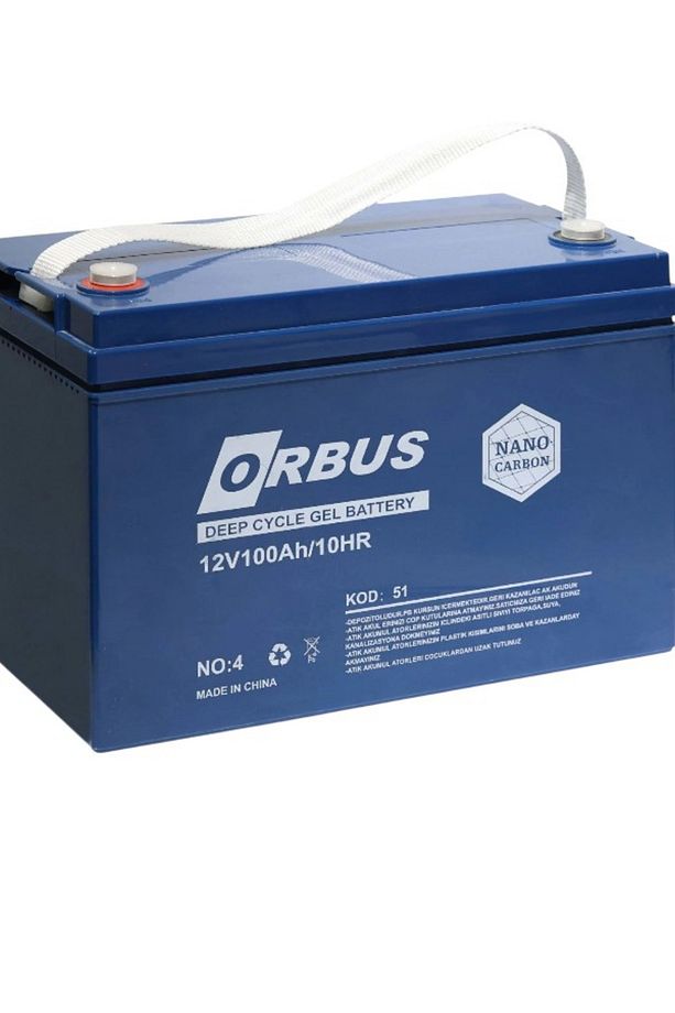 Orbüs 100 AH Jel Akü - 1