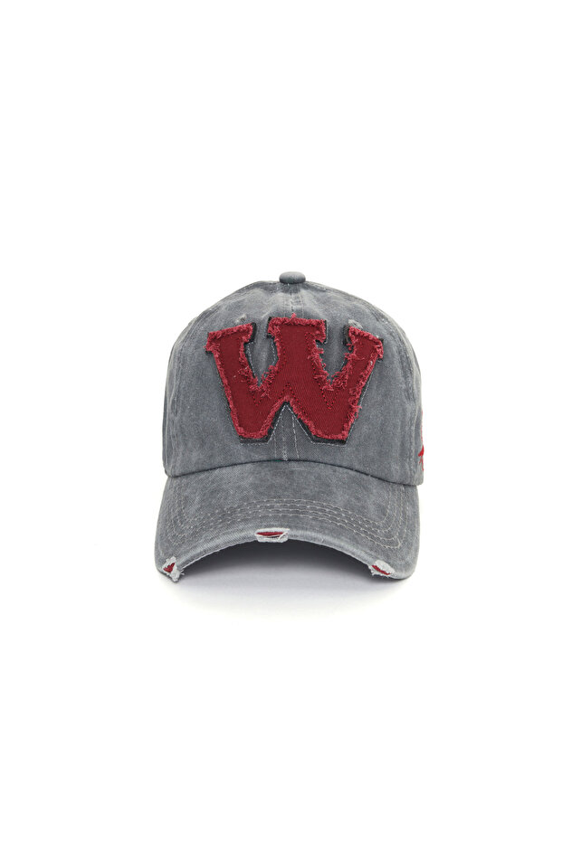 Yıkamalı W Şapka - 2